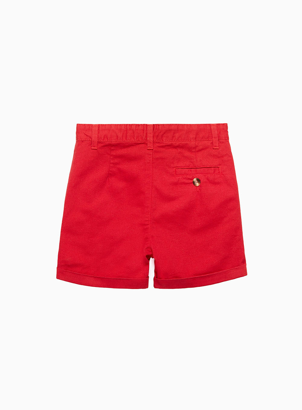 Thomas Brown Shorts Charlie Chino Shorts in Red