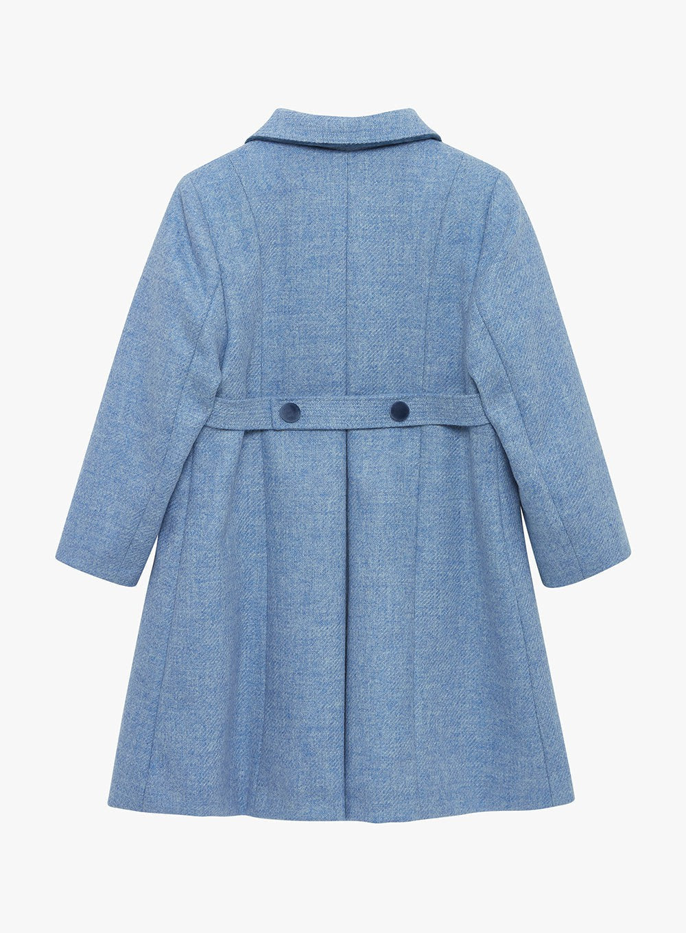 Trotters Heritage Coat Classic Coat in Pale Blue
