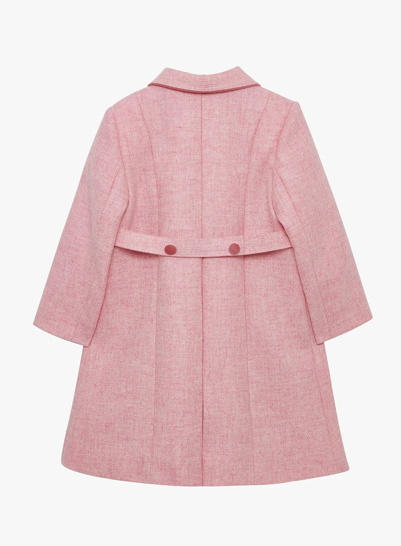Trotters Heritage Coat Classic Coat in Pale Pink