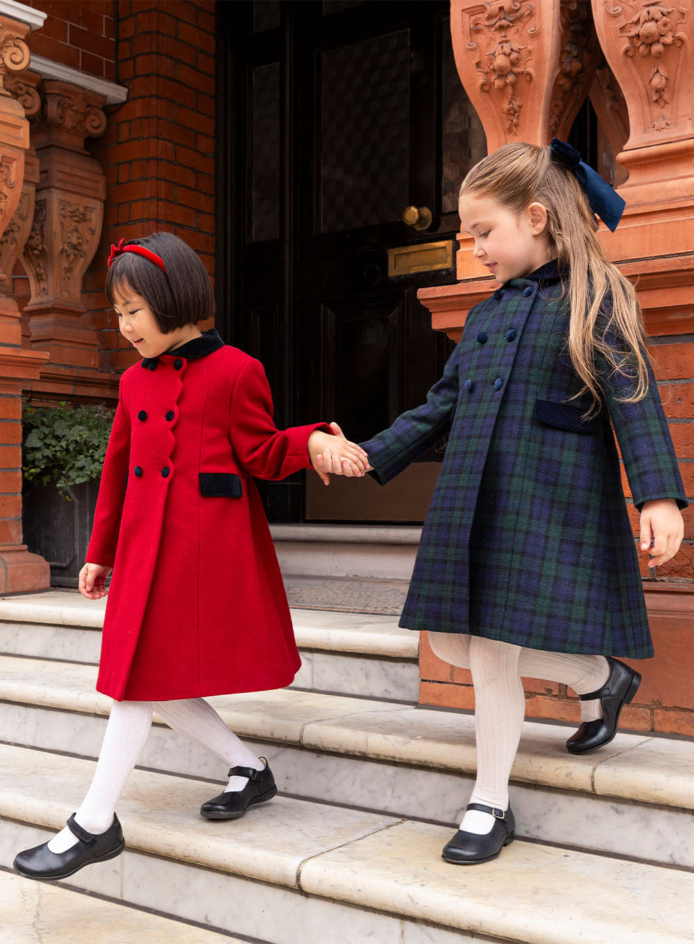 Trotters Heritage Coat Scalloped Edge Coat