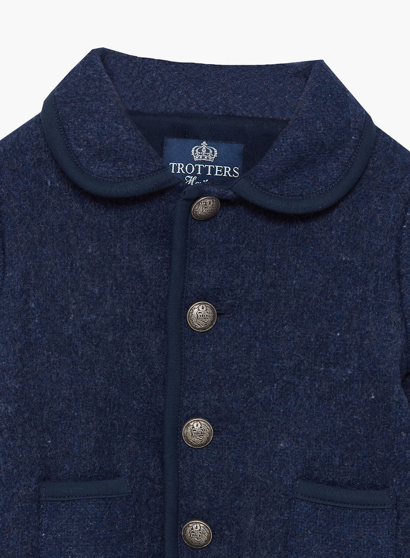 Trotters Heritage Jacket Harrison Jacket in French Navy