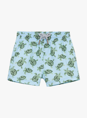 Daddy & Me Turtle Swimshorts Gift Set