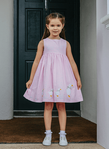 Jemima Striped Pinafore