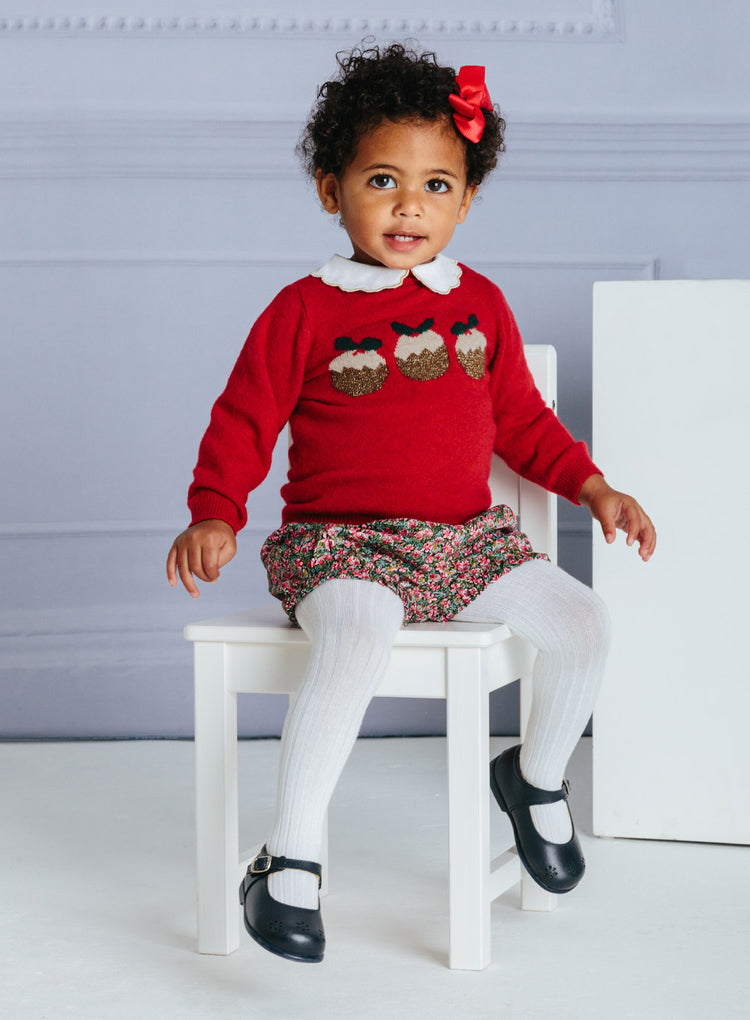 Little Christmas Pudding Sweater