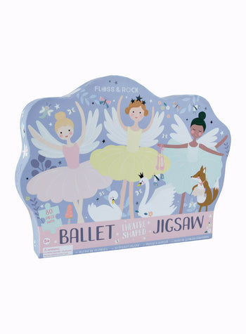 Floss & Rock Ballet Theatre-Shaped Jigsaw Puzzle