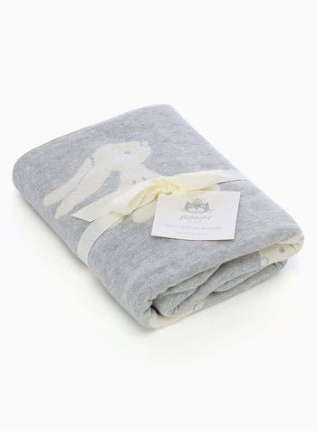 Jellycat Bunny Blanket in Grey