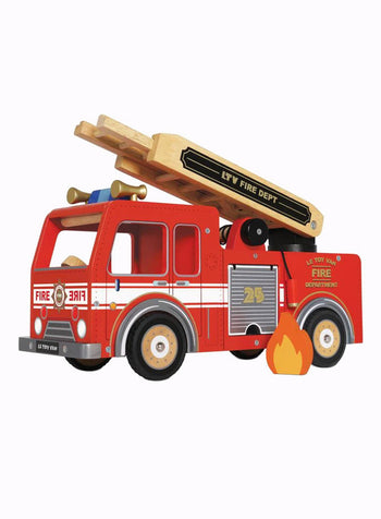 Le Toy Van Wooden Fire Engine