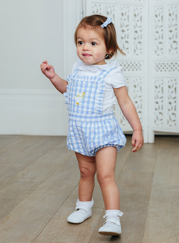 Little Jemima Frilly Bib Shorts