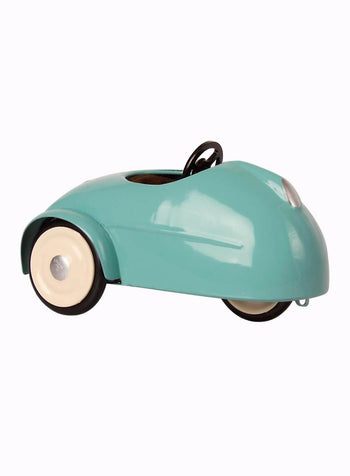 Maileg Mouse Blue Car with Garage