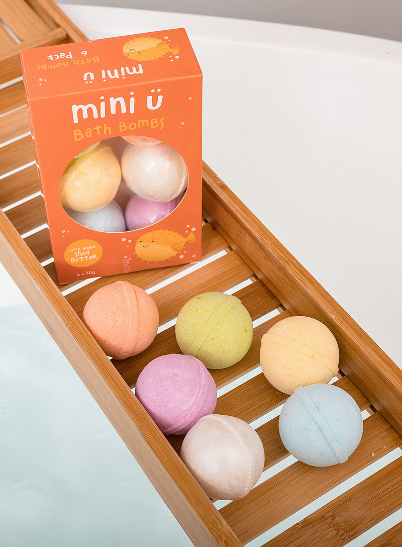 New Mini-U Bath Bombs - Pack of 6
