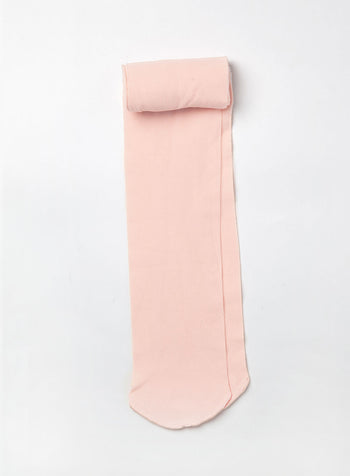 Opaque Tights in Blush Pink