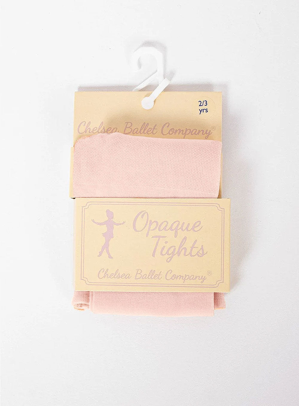 Opaque Tights in Blush Pink