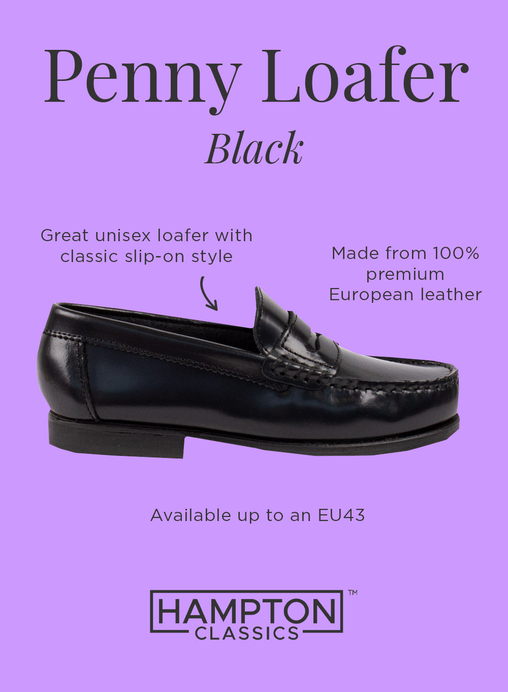 Classics Penny Loafer School in Black | Trotters Trotters Childrenswear USA