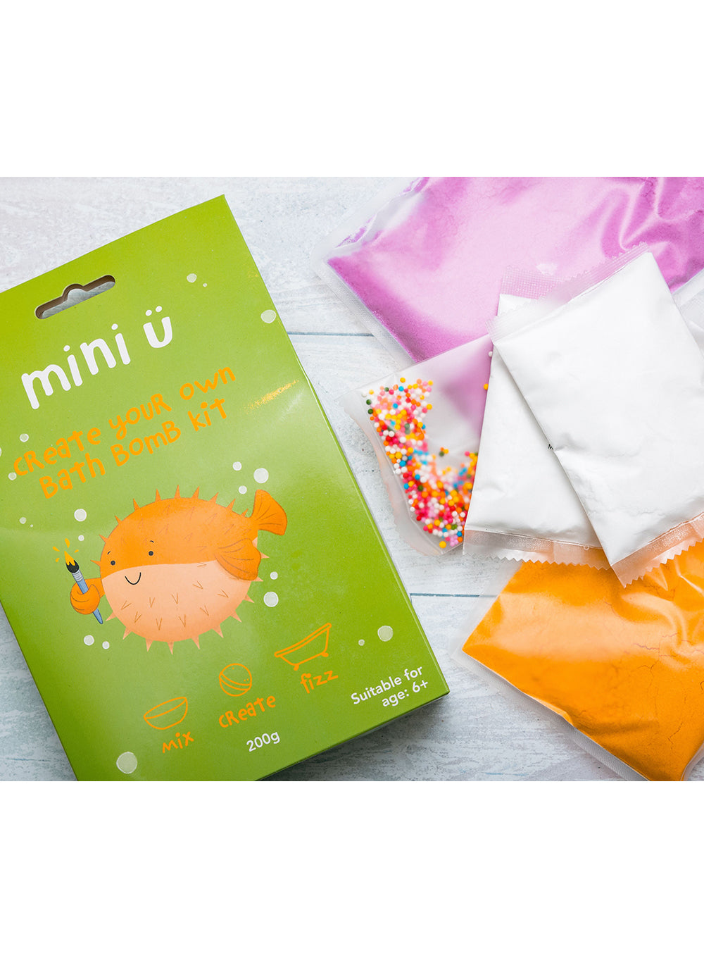 Buy Mini-U Create Your Own Bath Bomb Kit  Trotters Childrenswear –  Trotters Childrenswear USA