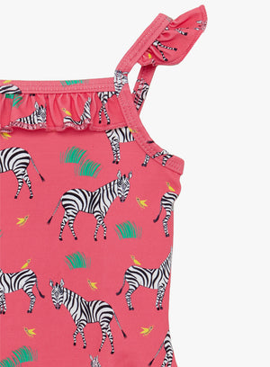 Little Frill Swimsuit in Zebra