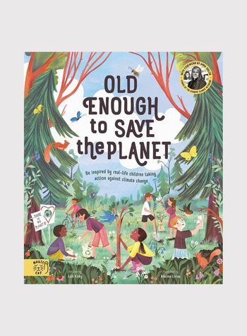 Abrams & Chronicle Old Enough To Save The Planet Paperback Book - Trotters Childrenswear