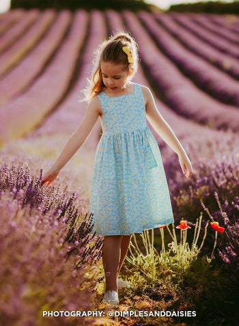 Angelina Dress vintage rose