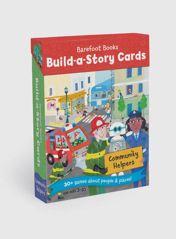 Barefoot Books Toy Build a Story Activity Cards in Community Helpers - Trotters Childrenswear