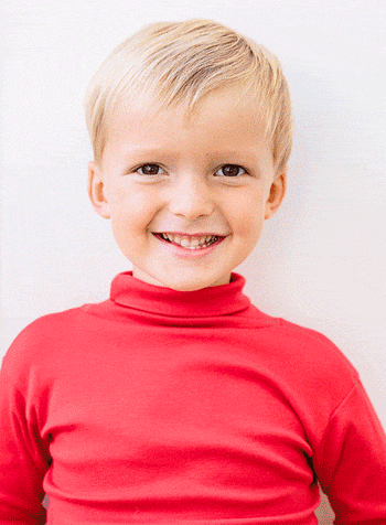 Chelsea Clothing Company Roll Neck Alex Rollneck in Red