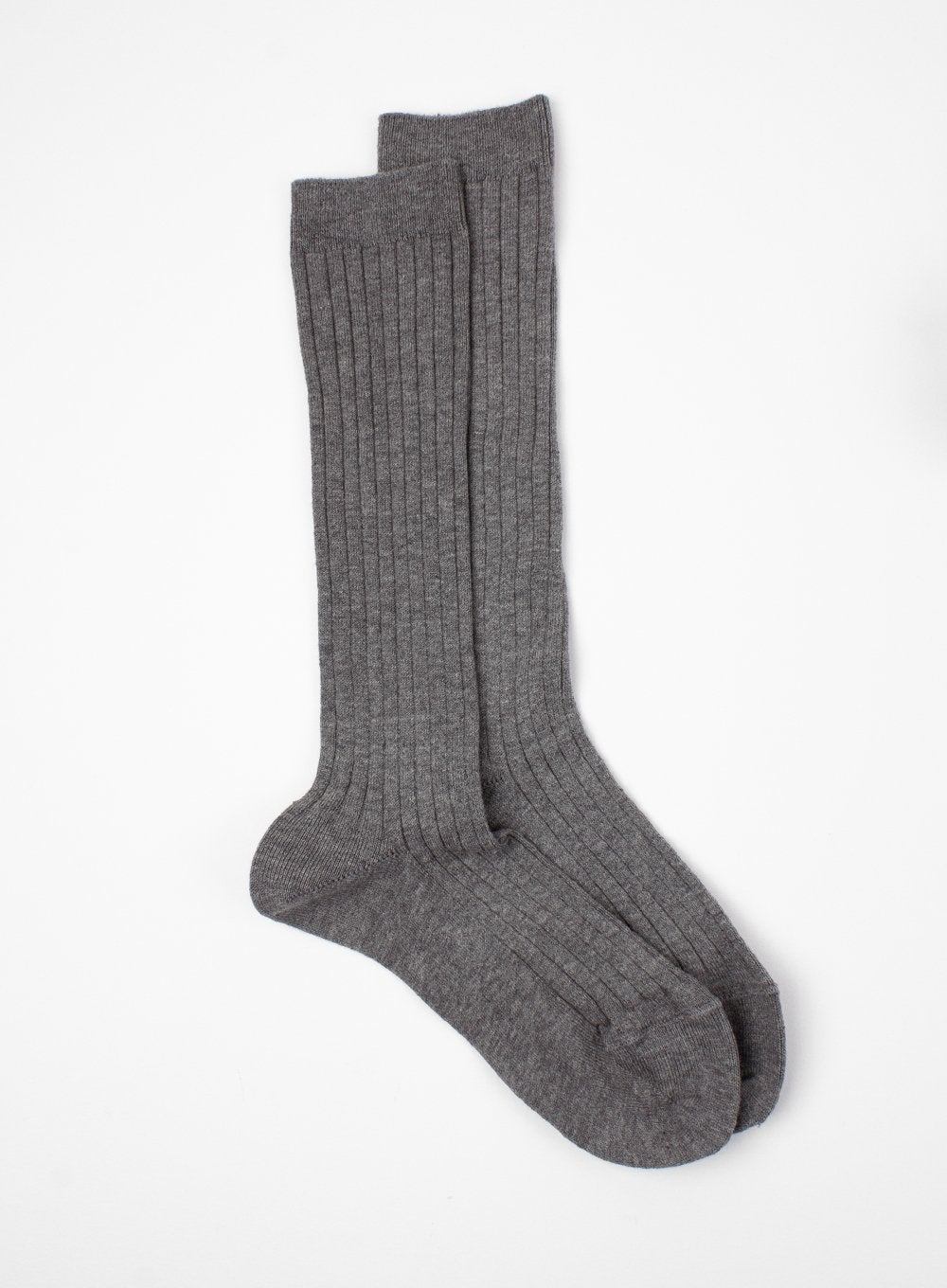 Ribbed Knee High Socks in Grey | Trotters Childrenswear – Trotters ...