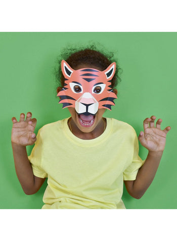 Clockwork Soldier Toy Create your Own Jungle Animal Masks - Trotters Childrenswear