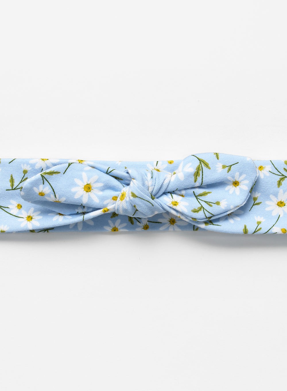 Confiture Alice Bands Jersey Headband in Blue Daisy