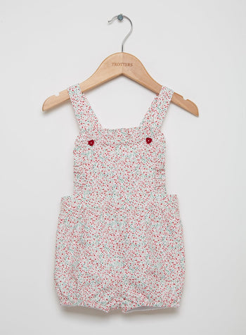 Confiture Bib Shorts Little Ophelia Frilly Bib Shorts - Trotters Childrenswear