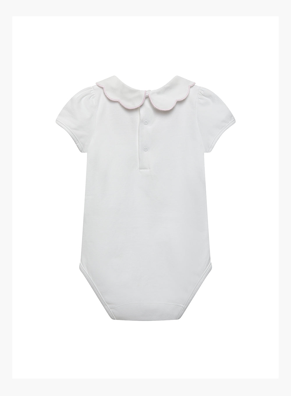 Confiture Body Baby Short-Sleeved Ava Embroidered Petal Body