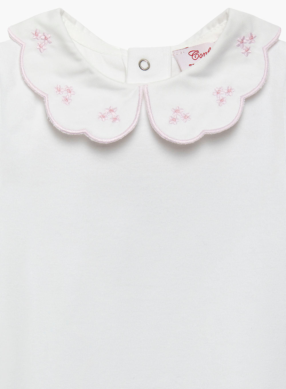 Confiture Body Baby Short-Sleeved Ava Embroidered Petal Body