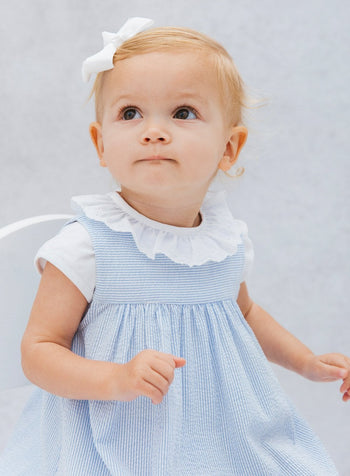 Little Short-Sleeved Katie Anglaise Bodysuit