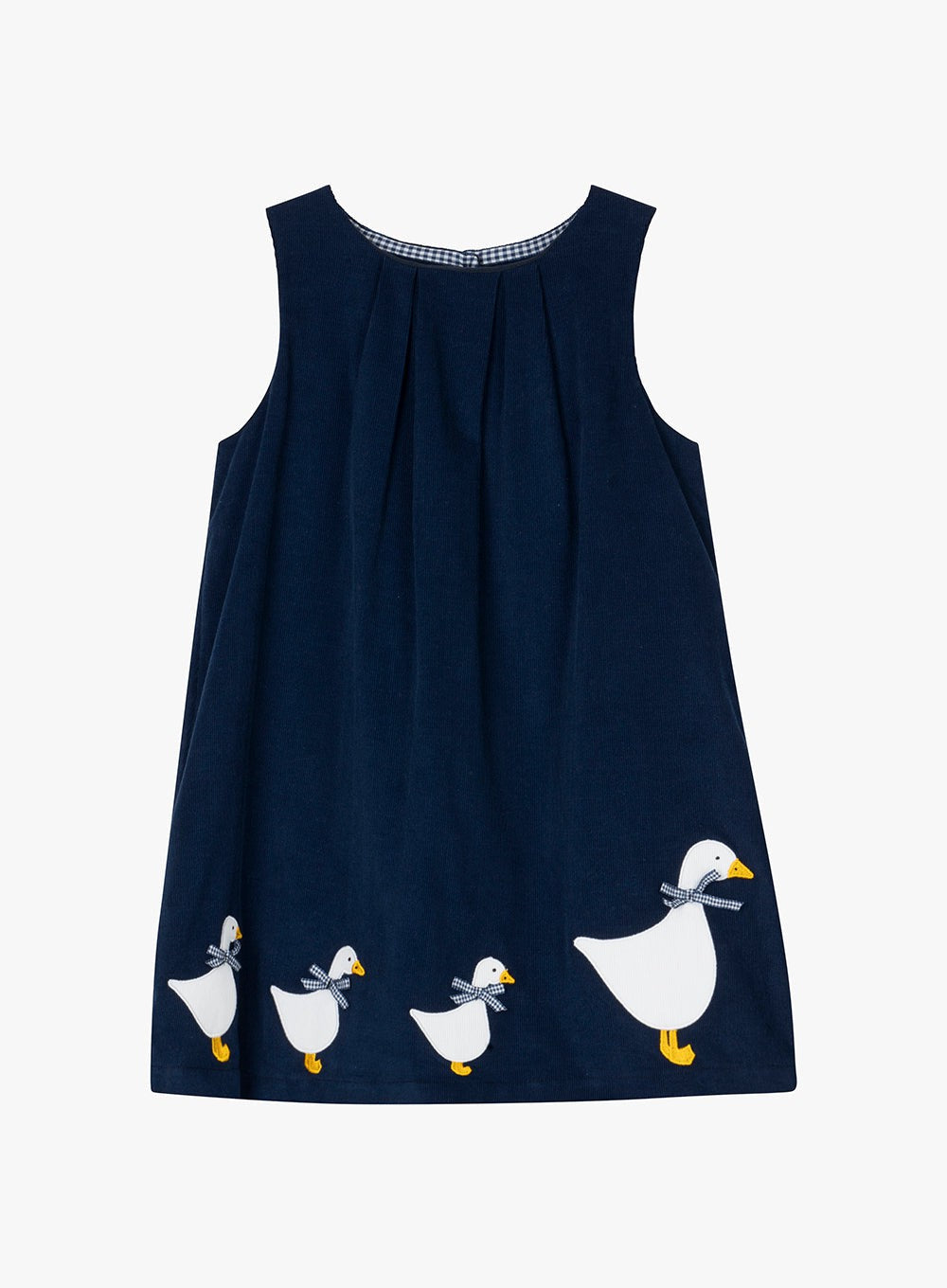 Confiture Dress Jemima Cord Pinafore in Navy