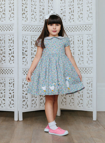 Confiture Dress Jemima Petal Collar Dress