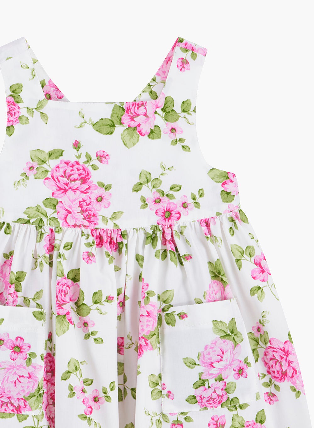 Confiture Dress Little Adelina Summer Dress in Vintage Pink Rose