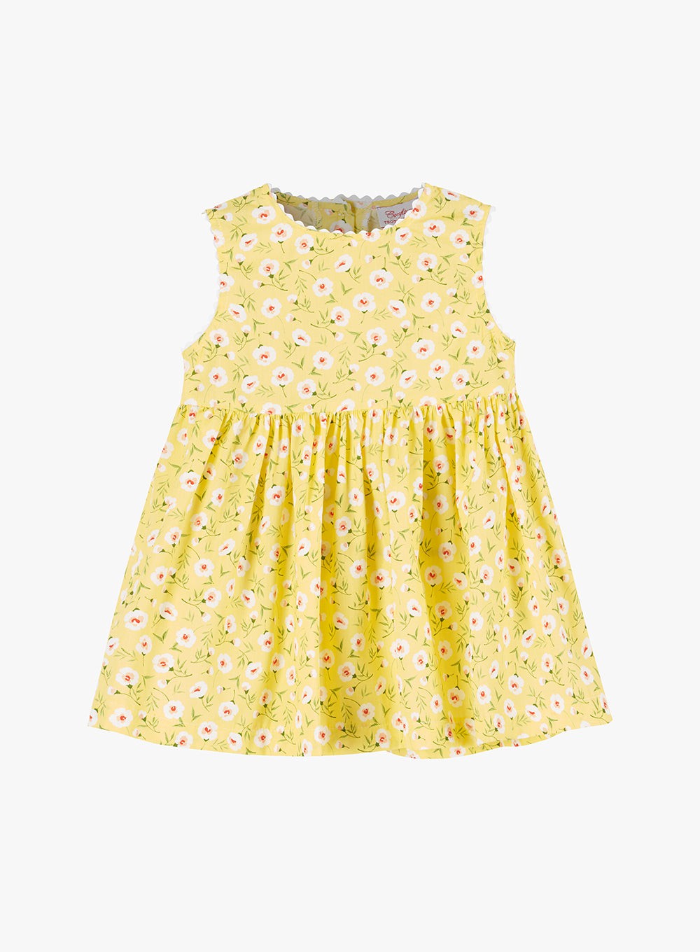 Confiture Dress Little Adelina Summer Dress in Yellow Poppy