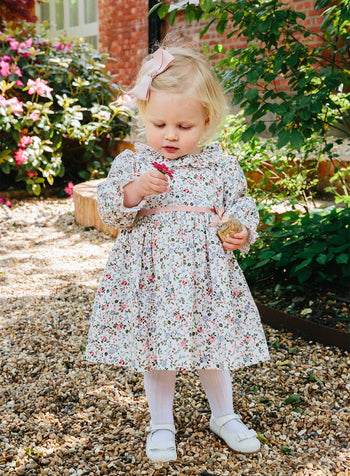 Confiture Dress Little Bella Floral Willow Smocked Dress