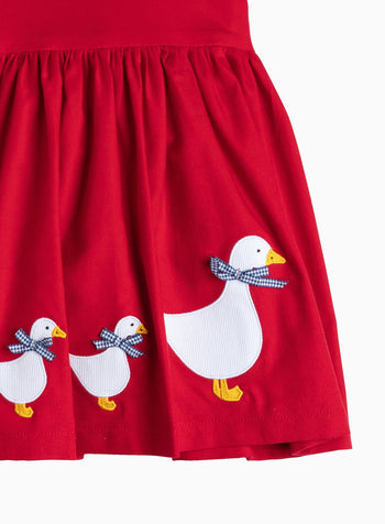 Confiture Dress Little Duck Petal Collar Dress