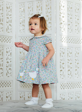 Confiture Dress Little Jemima Petal Collar Dress