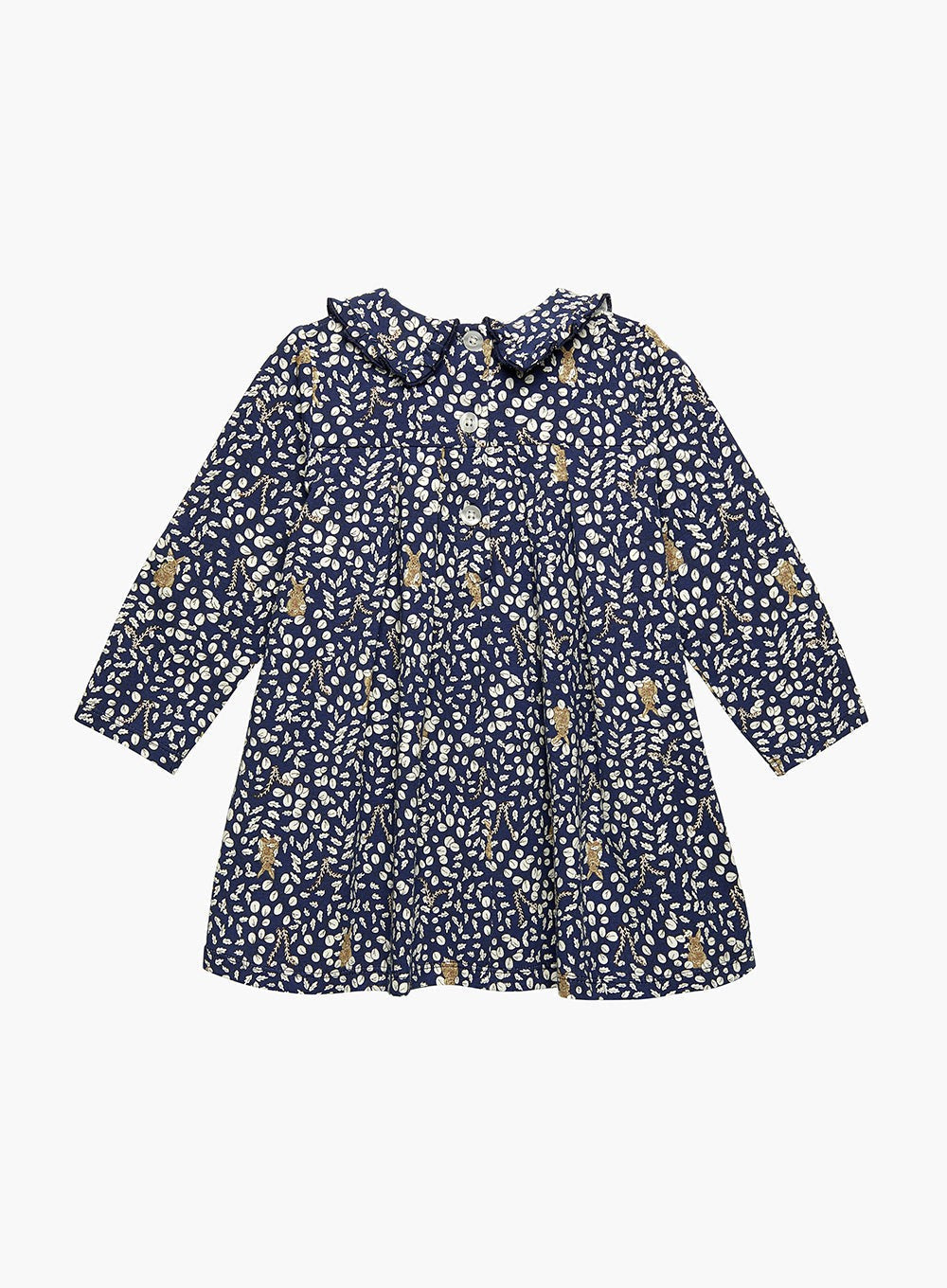 Confiture Dress Little Woodland Bunny Jersey Dress in Navy