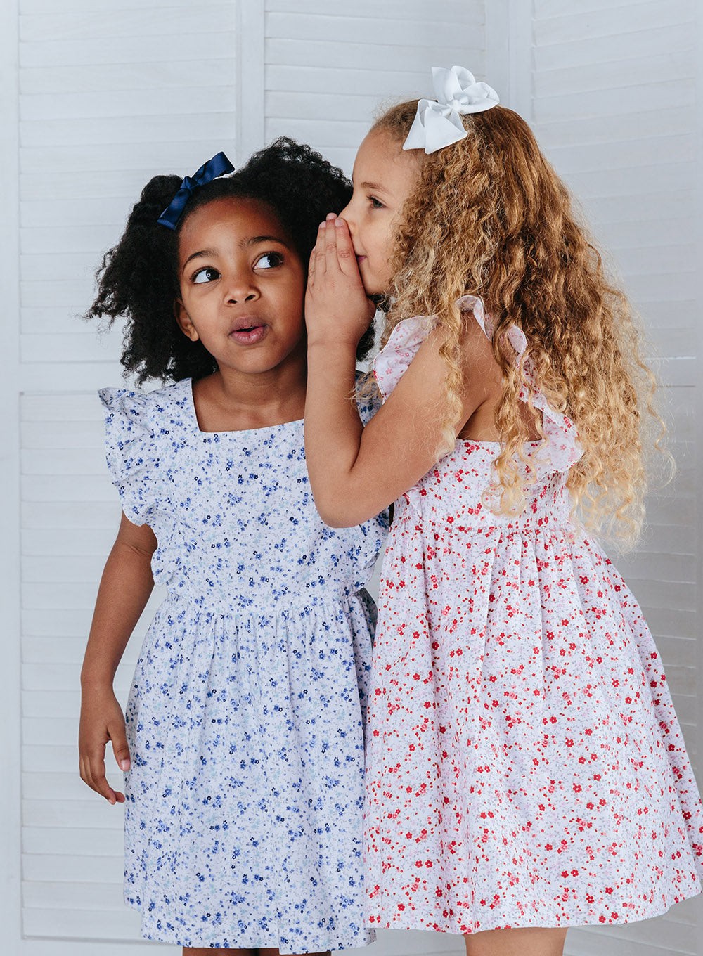 Confiture Dress Lula Ruffle Dress in Mini Navy Floral