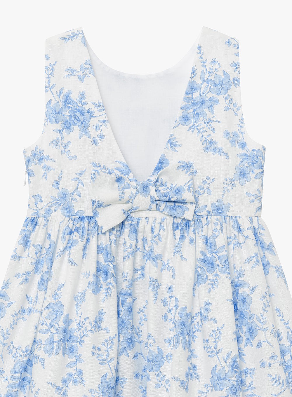 Confiture Dress Maeve Big Bow Dress in Blue Floral