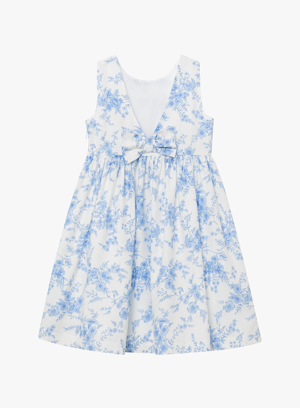 Confiture Dress Maeve Big Bow Dress in Blue Floral