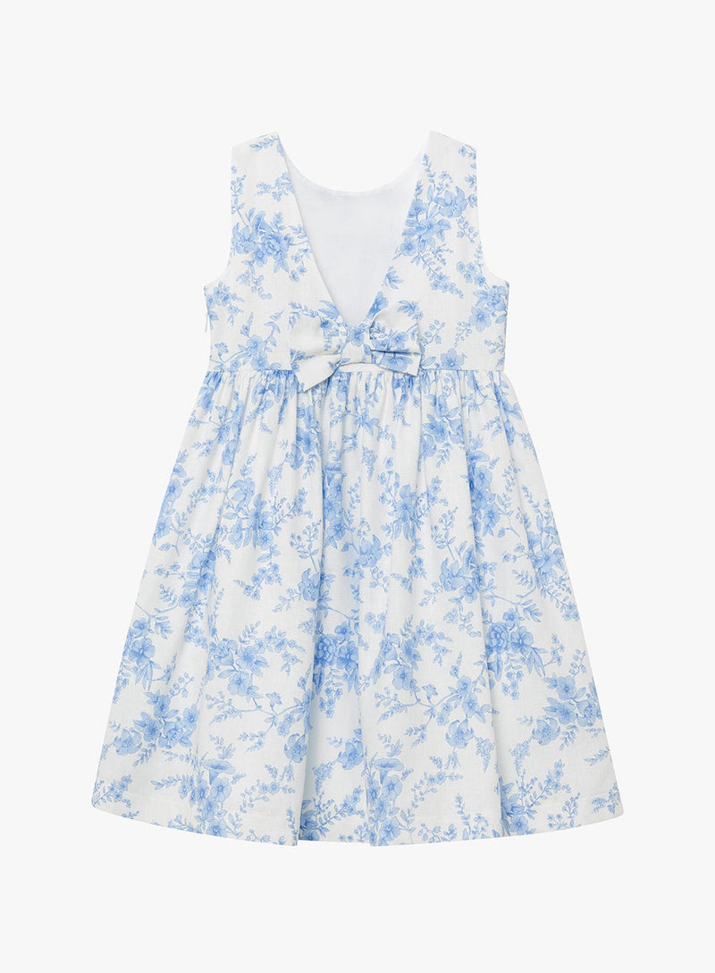Confiture Dress Maeve Big Bow Dress in Blue Floral