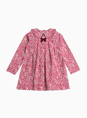 Confiture Dress Woodland Bunny Jersey Dress in Berry