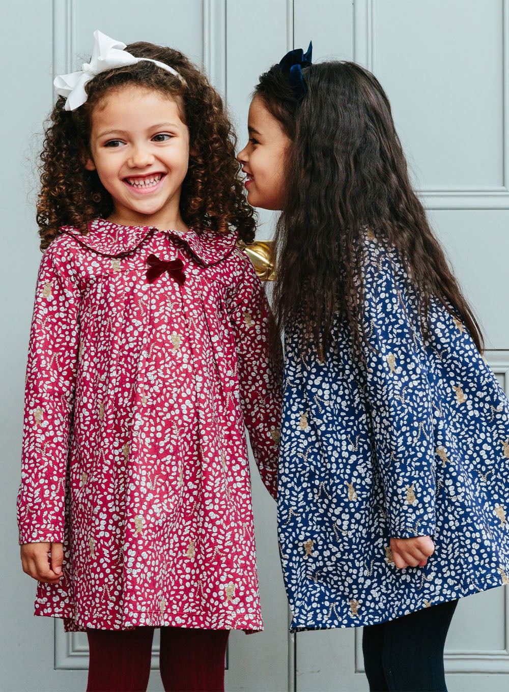 Confiture Dress Woodland Bunny Jersey Dress in Berry