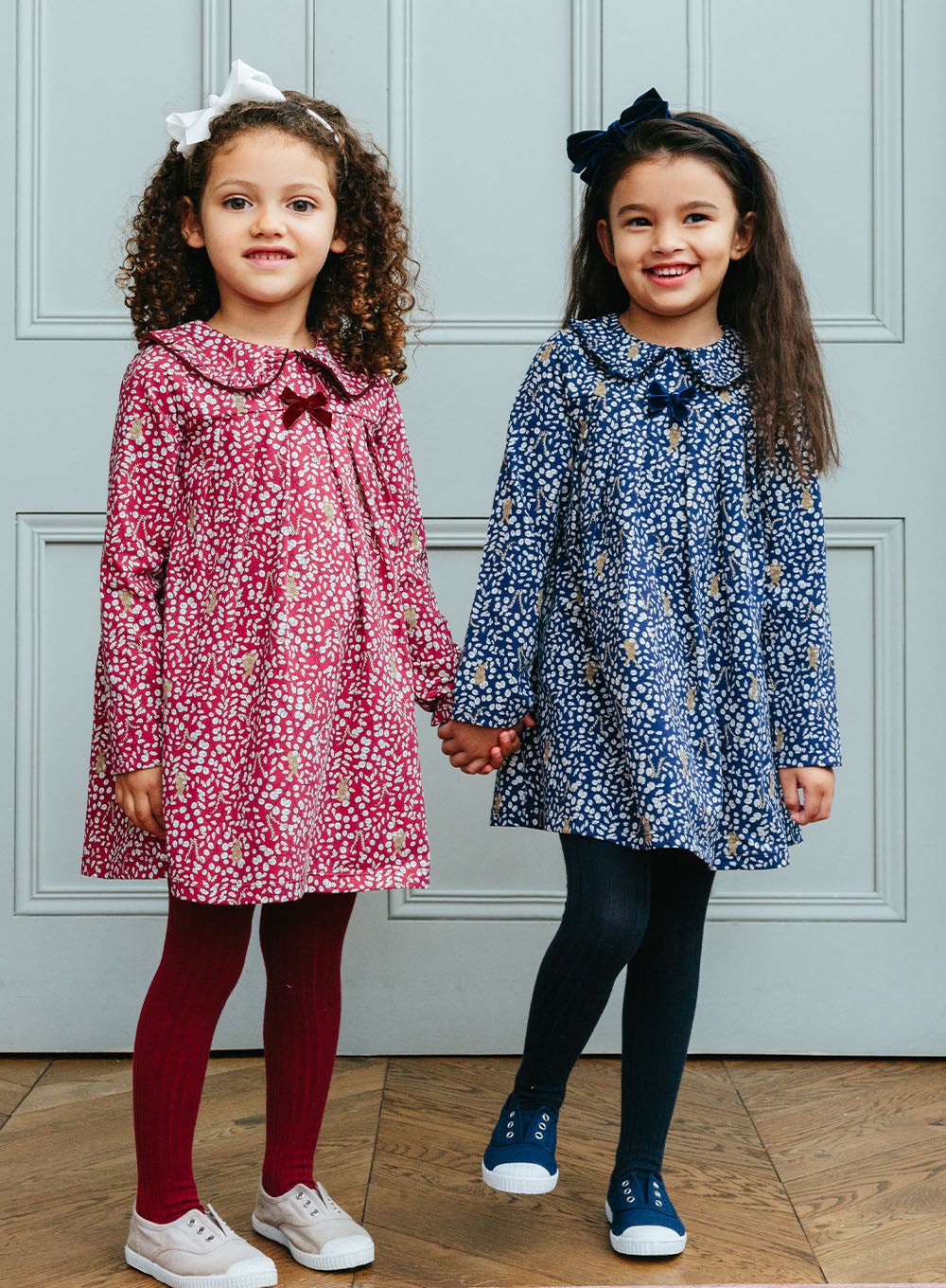 Confiture Dress Woodland Bunny Jersey Dress in Berry