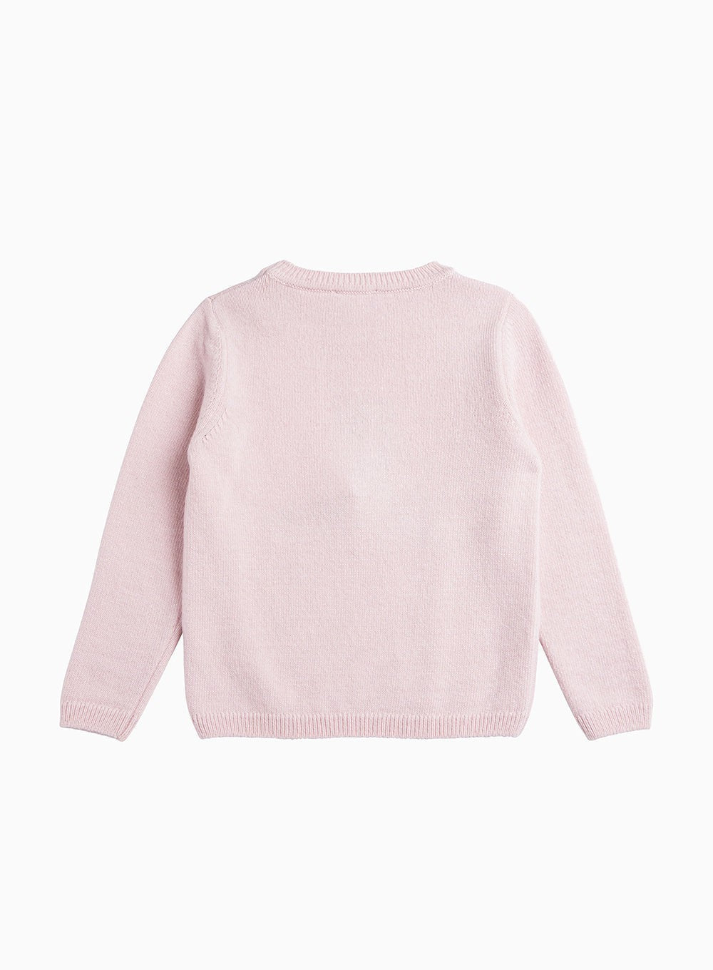 Confiture Girls Olivia Owl Sweater in Pink | Trotters London – Trotters ...