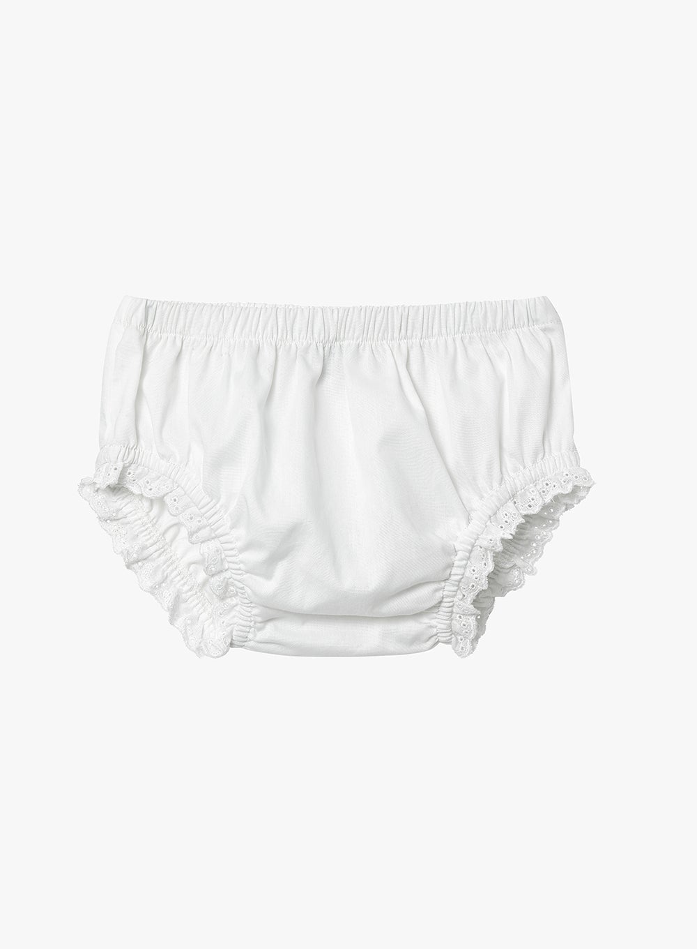 Confiture Baby Girls Frilly Knickers White  Trotters London – Trotters  Childrenswear USA