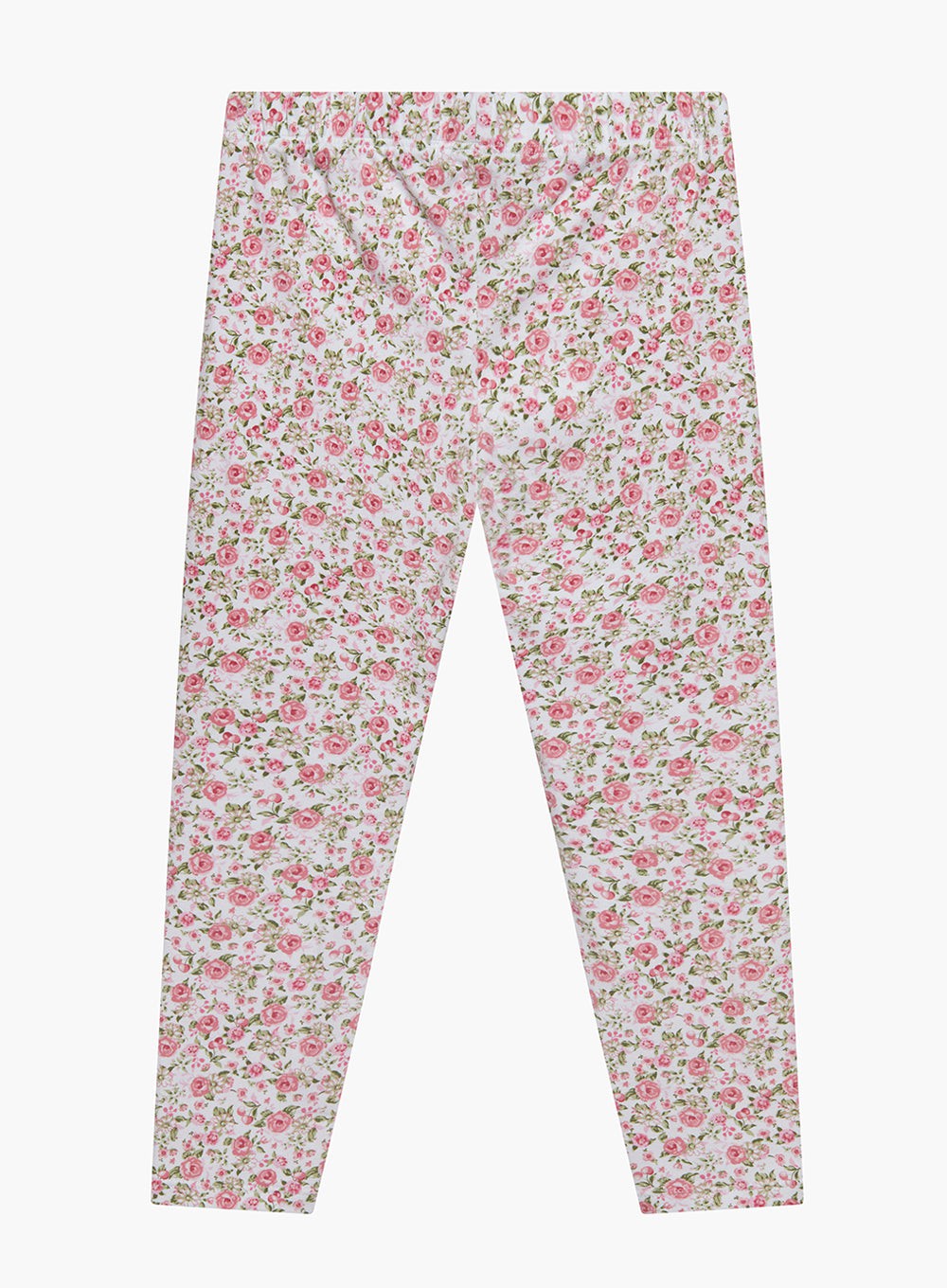 pink rose leggings
