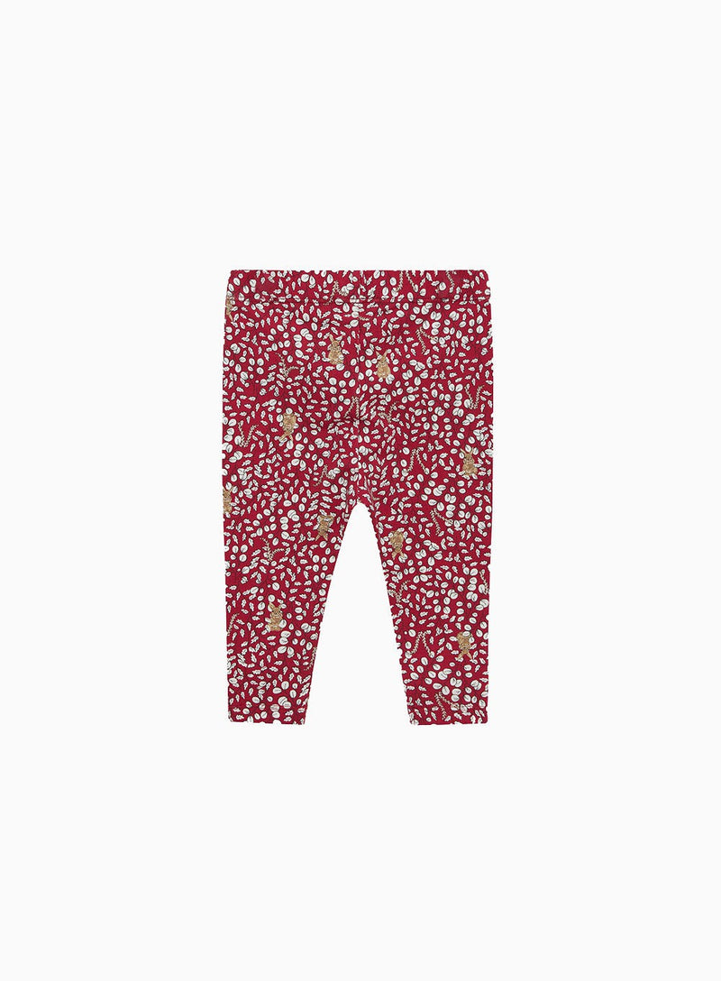 Confiture Leggings Little Woodland Bunny Leggings in Berry