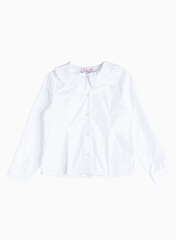 Confiture Top Pie Crust Collar Blouse